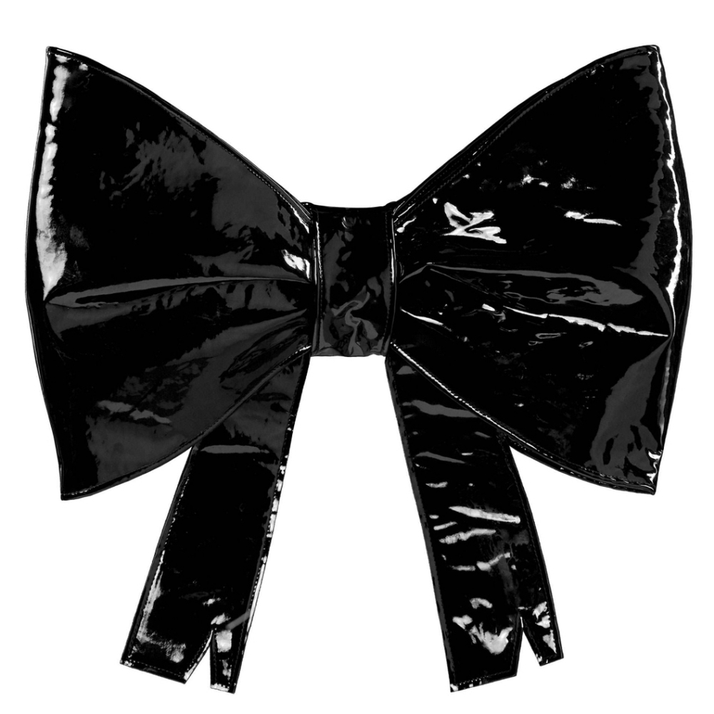 🖤 Cuddle Bow Back Bling Backpack - Picture 2 of 3